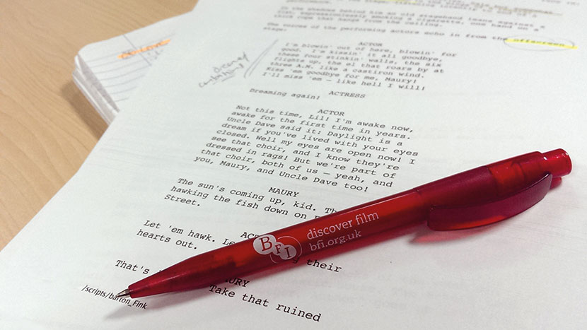 Image from What’s the Big Idea? Screenwriting for Beginners