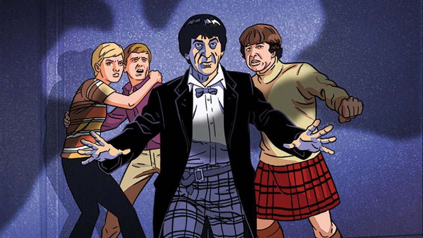 Image from DVD Preview: Doctor Who â The Macra Terror (Animated) + Q&A with actor Anneke Wills