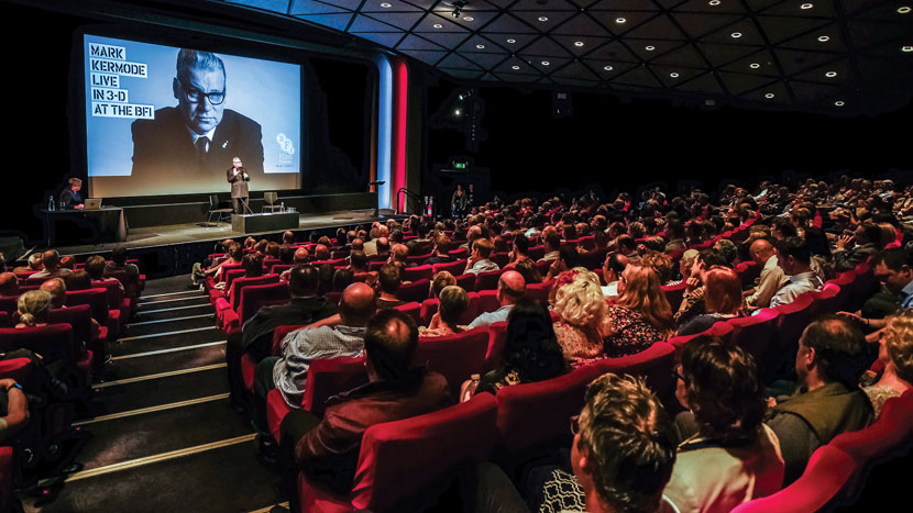Image from Mark Kermode Live in 3D at the BFI