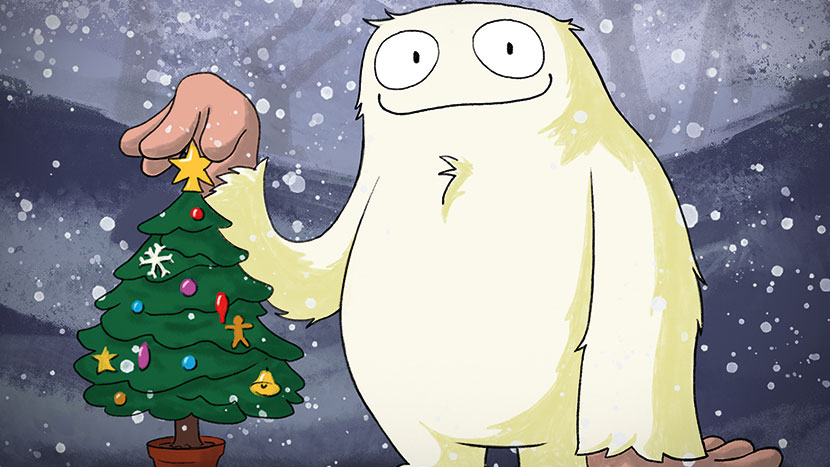 Image from Funday: TV preview: Terry Pratchett’s The Abominable Snow Baby + Q&A