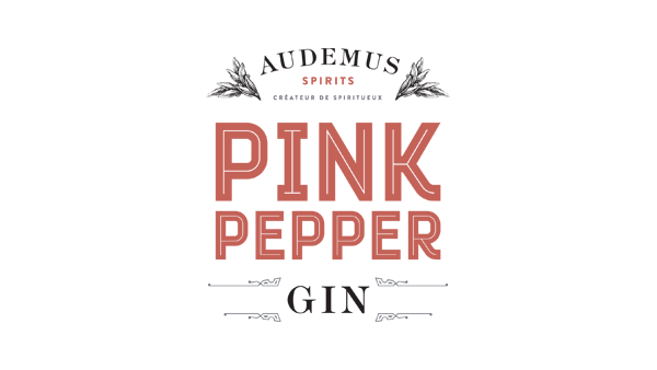 Audemus Pink Pepper Gin logo