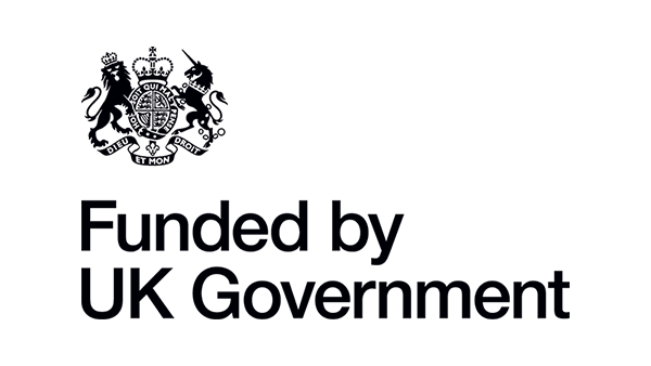 Funded by UK Government logo