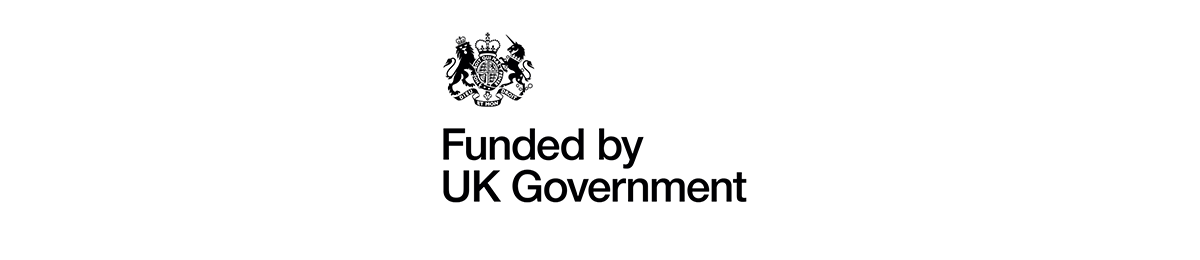 Funded by UK Government logo